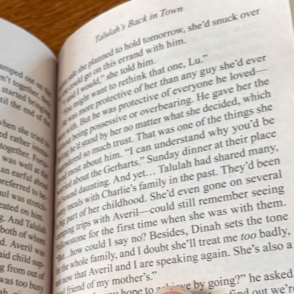 Talulah’s Back in Town by: Brenda Novak paperback book - Picture 4 of 5